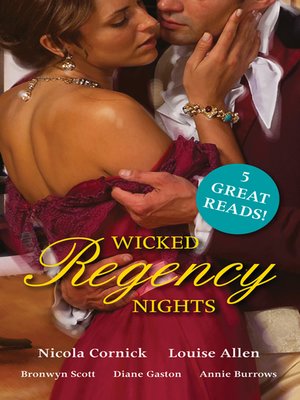 cover image of Wicked Regency Nights--5 Book Box Set